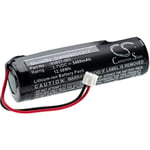 vhbw Batterie compatible avec Wahl Cordless Magic Clip, Designer, Senior Cordless rasoir tondeuse électrique (3400mAh, 3,7V, Li-ion)