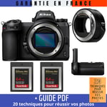 Nikon Z7 II + Nikon FTZ II + Grip Nikon MB-N11 + 2 SanDisk 64GB Extreme PRO CFexpress Type B + Guide PDF ""20 TECHNIQUES POUR RÉUSSIR VOS PHOTOS
