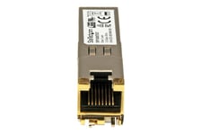 StarTech.com MSA Uncoded Compatible SFP Module, 1000BASE-TX, SFP to RJ45 (Copper) Cat6/Cat5e, 1GE Gigabit Ethernet SFP, RJ-45 (Copper) 100m, 1Gbps/1000Mbps Mini GBIC Transceiver SFP Module - Lifetime Warranty (SFP1000TXST) - SFP (mini-GBIC) transceiver mo
