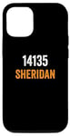 Coque pour iPhone 13 Code postal Sheridan 14135, déménagement vers 14135 Sheridan