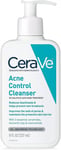 Cerave Face Wash Acne Treatment | 2% Salicylic Acid Cleanser with Purifying Clay