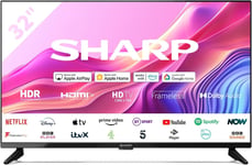 Sharp 32" Smart Roku TV HD Ready with Freeview Play HD  - 1T-C32FD7KF1FB