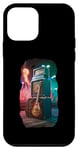 Coque pour iPhone 12 mini Ampli de guitare artistique psychédélique au design cool à bascule