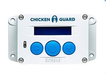 ChickenGuard Ouvre-Porte Automatique extrême pour poulailler - avec minuterie et capteur de lumière - Soulève Les Volets de Porte de poulailler jusqu'à 4 kg