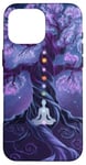 Chakra Méditation Arbre Nature Univers Éléments Coque pour iPhone 16 Pro Max
