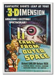 It Came from Outer Space A3 Laminated Unframed Black and White Horror Film Advert Poster Vintage Stars Photo Picture