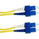 Fiber patchkabel OS2 SC-SC 9/125 duplex 1M