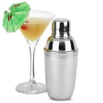 bar@drinkstuff Stainless Steel Mini Cocktail Shaker 10oz Mini Cocktail Shaker, Cobbler Cocktail Shaker