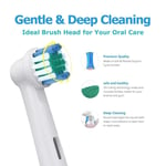 Electric Toothbrush Heads Compatible With Oral B Braun Replacement brush Head