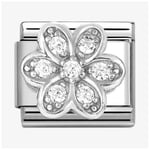 Nomination 330322/06 COMPOSABLE Classic Cubic Zirconia Link Jewellery