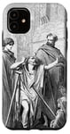 Coque pour iPhone 11 Saint Pierre et Saint Jean Gustave Dore Religieux Bible Art