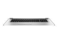 HP 856773-B31, Underhölje + tangentbord, Amerikanskt internationellt, Tangentbord med bakgrundsbelysning, HP, 17-x000