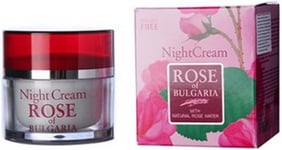 Biofresh anti Age Night Cream Rose of Bulgaria - Smoothes Wrinkles Stimulating t