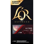 L Or Espresso Ultimo caf{ en capsules x10