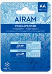 AIRAM Frostbatteri Litium FR6 AA 2-pack