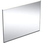 Geberit Option Plus Square spegel med belysning, dimbar, imfri, 90x70 cm, svart