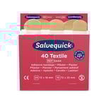 Plåster SALVEQUICK refill textil 40/fp