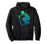 Scooter Stunt Gift for Boys Kids Youth Pullover Hoodie