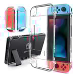 Nintendo Switch Kompatibelt Skal Hard Case i Plast transparent
