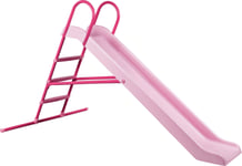 Chad Valley 7ft Kids Garden Slide - Pink