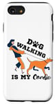 iPhone SE (2020) / 7 / 8 Funny Dog Walking Is My Cardio Case