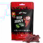 Hot Chip Beef Jerky Chili Lime 25g