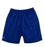 Lacoste Sport Blue Woven Shorts Size Junior UK 16A / 30" Waist