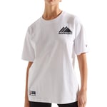 T-Shirt Blanc Femme Superdry Mountain