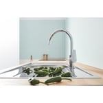 Grohe BauEdge Chrome Single Lever Monobloc Kitchen Sink Mixer Tap 31367001