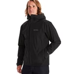Marmot Men's Minimalist Jacket New, Waterproof GORE-TEX Jacket, Lightweight Rain Jacket, Windproof Raincoat, Breathable Windbreaker, Ideal for Running and Hiking, Black (2020), XL