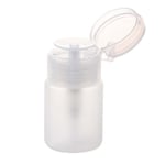 2X(70ml Nail Art Makeup Polish Plastic Pump Dispenser Bottle Remover V5U7)