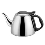 perfk Metal Teapot Teapot Coffee Kettle for Induction Cooker