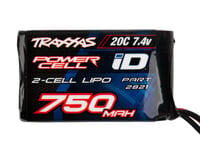 Traxxas Li-Po Battery 750mh 7,4V 2S - 20C TRX-4MiD-Stecker TRX2821