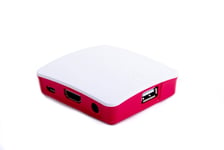 Officiel Raspberry Pi 3 A+ Case - Hvid/Rød