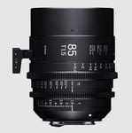Sigma Cine 85mm T1.5 FF Luminous Metric Lens - Sony Mount