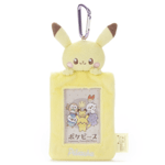 Takara Tomy Arts PS Pokemon Plush - Pokepeace Plush Card Case Pikachu