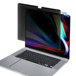 MacBook Pro 13" (2016-2022) / Air 13" (2018-2022) Magnetiskt Skärmskydd med Sekretessfunktion - Transparent