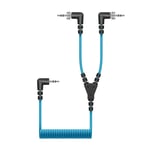 Sennheiser CL35-Y Split kabel 3,5 mm TRS til 2x 3,5mm TRS