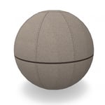 Ergonomisk balansboll Office Ballz - Götessons, Storlek Ø - 65 cm, Tygfärg och Blixtlåsfärg 102 Mica 2500-61011- Hasselbrun
