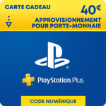 E-carte Cadeau Playstation Plus 40  Sony