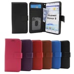 New Standcase Wallet Huawei Honor 8 (Svart)