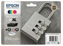 Genuine Epson 35XL Durabrite Ink Cartridges 4 Pack (T3596/Padlock/C13T35964010)