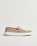 Brioni Cassetta Loafers Beige Suede