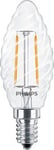 Philips LED-lampaor Corepro LEDcandlend2-25W ST35 E14 827CLG / EEK: E