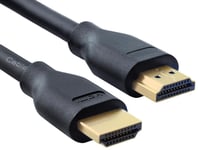 LMS DATA Premium High Speed 8K HDMI 2.1 Lead Male to Male Gold Contacts 1.5m