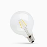 Spectrum LED E27 LED Globlampa Klar 8W 2700K 1000 lumen