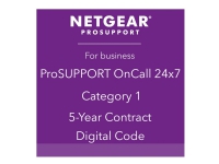 NETGEAR ProSupport OnCall 24x7 Category 1 - Teknisk kundestøtte - rådgivning via telefon - 5 år - 24x7