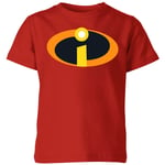 Incredibles 2 Logo Kids' T-Shirt - Red - 3-4 Years