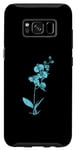Coque pour Galaxy S8 Plante Orchidée Fleur Plante