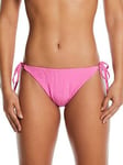 Nike Women's Retro Flow Icon Terry Bikini Bottom-Pink, Pink, Size S, Women